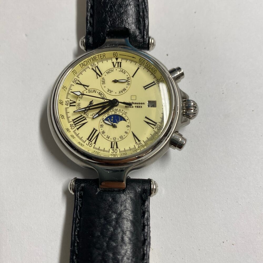 Steinhausen Moon phase Automatic Watch
Needs a band